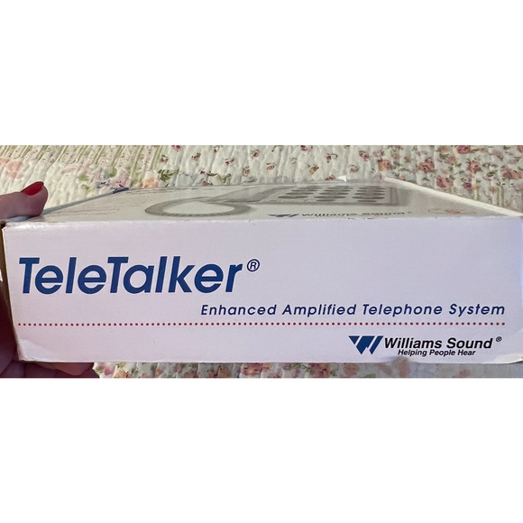 Williams Sound Teletalker Enhanced Amplified Telephone System P/N 2026-294-001 - Picture 2 of 9